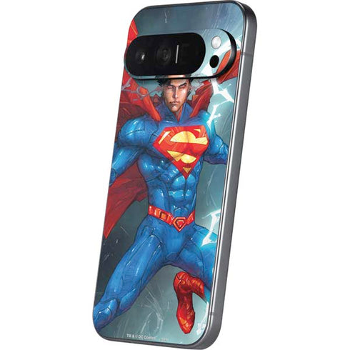 DC Comics Superman Elements Pixel 9 Pro XL Skin